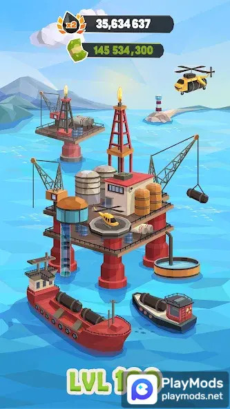 Oil Tycoon: Gas Idle FactoryMod  Apk v4.7.5(Unlimited Money)