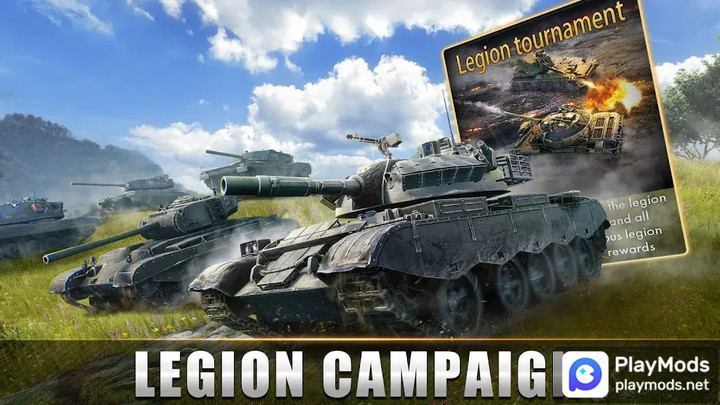 Tank Warfare: PvP Battle GameMod  Apk v1.1.3(Mod Menu)