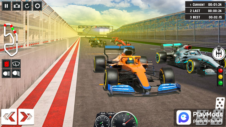 Formula Racing Car Racing GameMod  Apk v1.3.2(Speed change)