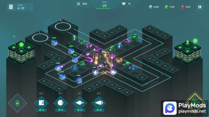 X Defense: Timing TDMod  Apk v1.0.0(Unlimited currencies)