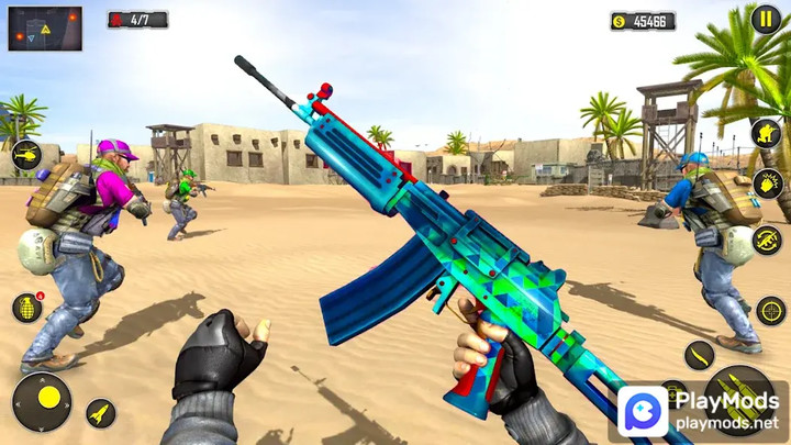 Fps Shooting Strike: Gun GamesMod  Apk v1.0.37(Unlocked)