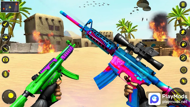 Fps Shooting Strike: Gun GamesMod  Apk v1.0.37(Unlocked)