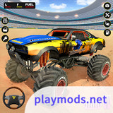 Monster Derby Truck FightingMod  Apk v1.0.1(Unlimited gold coins)