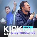 KICK 24: Pro Football ManagerMod  Apk v1.1.0(Unlimited currencies)