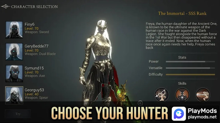 Demon Hunter: PremiumMod  Apk v61.95.20.0(unlock all content)