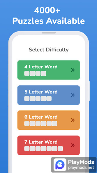 Wordaily-With No Daily LimitMod  Apk v1.0.85(Unlimited Coins)