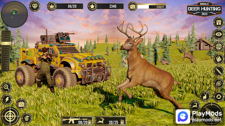 Jungle Deer Hunting Games 3DMod  Apk v3.0.2(High Gold Reward)