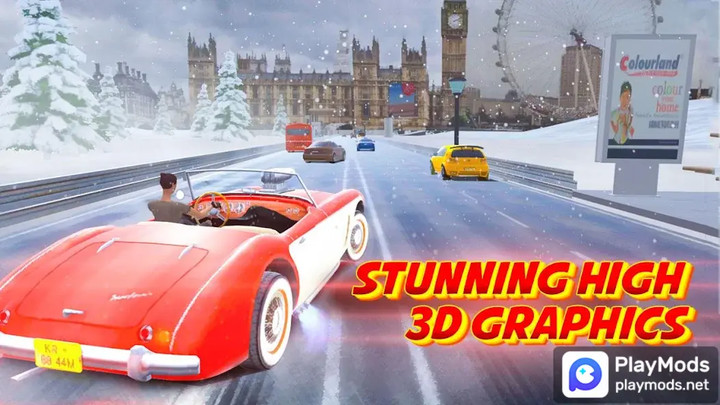 Classic Car Games Race AmericaMod  Apk v3.0(Unlimited currencies)