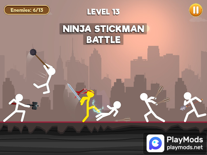 Stick Ninja: Stickman BattleMod  Apk v2.8(No Ads)