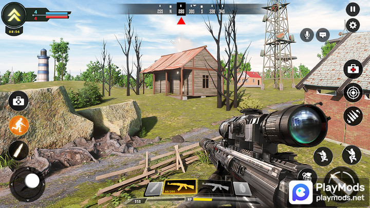 Sniper Game: Shooting Gun GameMod  Apk v2.6(Speed change)