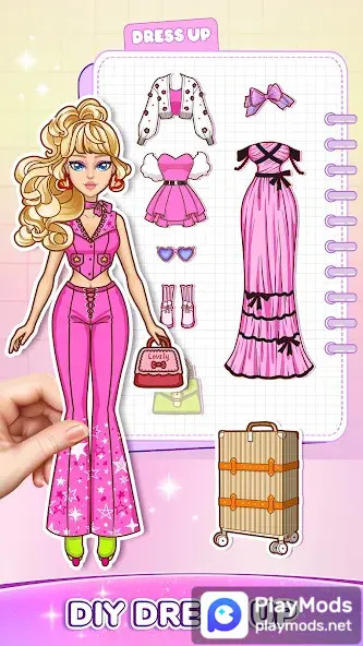 DIY Paper Doll Dress UpMod  Apk v1.0.4(No Ads)