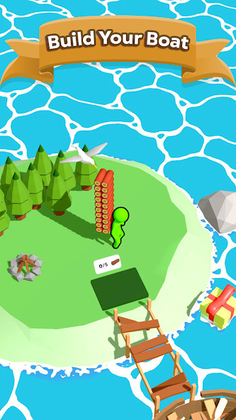 Build Island 3D SurvivalMod  Apk v0.45(Speed change)