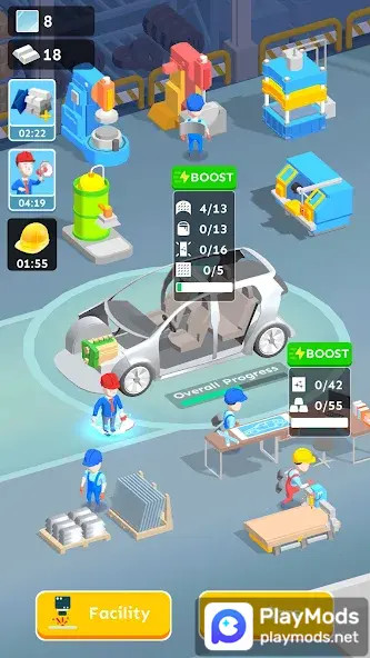 Car Assembly SimulatorMod  Apk v0.1.1(Unlimited Money)