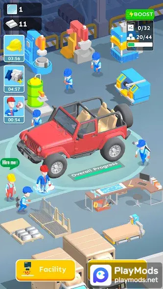 Car Assembly SimulatorMod  Apk v0.1.1(Unlimited Money)