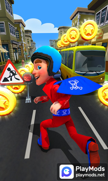 Subway Run 2 Superhero RunnerMod  Apk v1.4.1(Speed change)