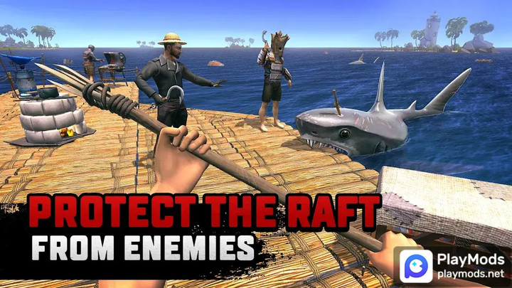 Raft Survival MultiplayerMod  Apk v10.5.0(No Ads)