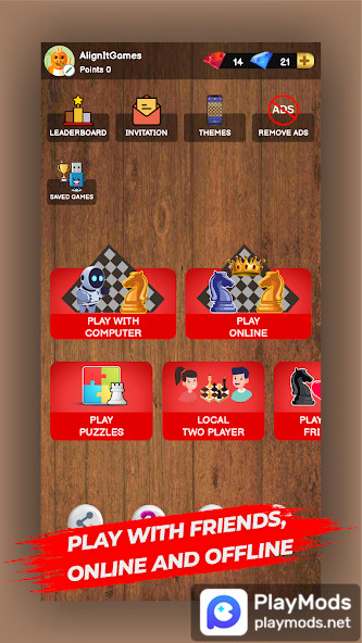 Chess OnlineMod  Apk v1.4.2.1(No Ads)