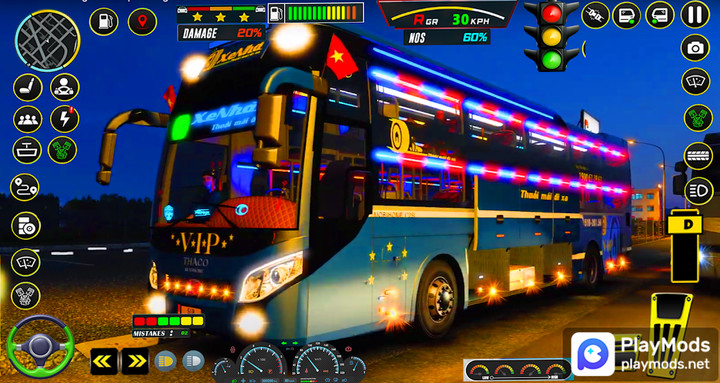 Bus Game: Bus Parking 3DMod  Apk v1.0(Speed change)