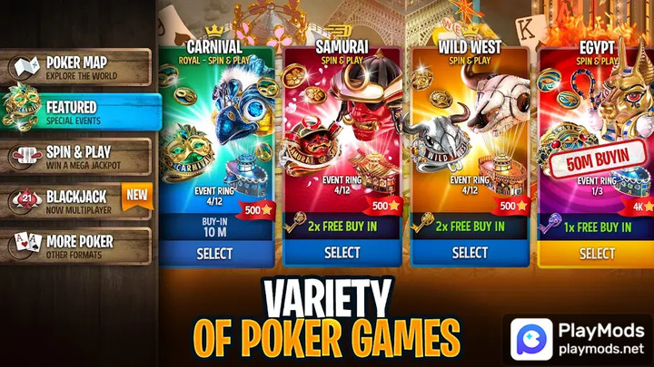 Governor of Poker 3 - TexasMod  Apk v9.8.25(No Ads)