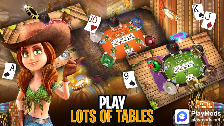 Governor of Poker 3 - TexasMod  Apk v9.8.25(No Ads)