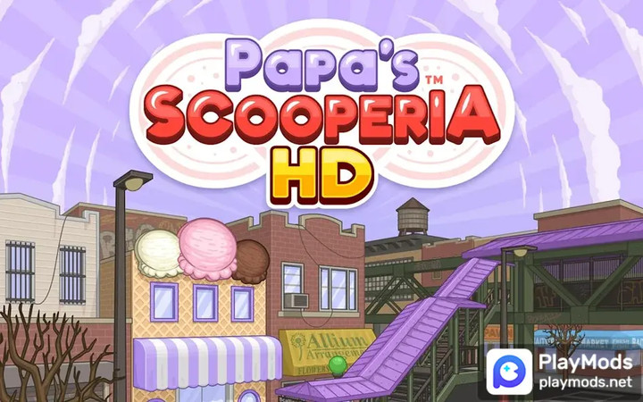 Papas Scooperia HDMod  Apk v1.1.3(Unlimited Money)