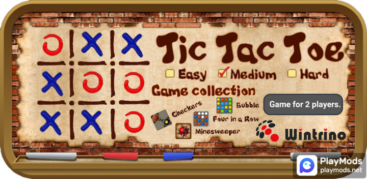 Tic Tac Toe - XOMod  Apk v400.1.97(No Ads)