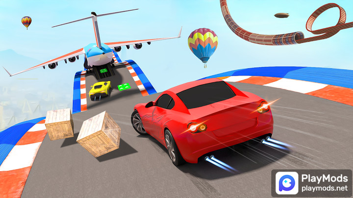 Ramp Car Stunts - Car GamesMod  Apk v9.7(Speed change)