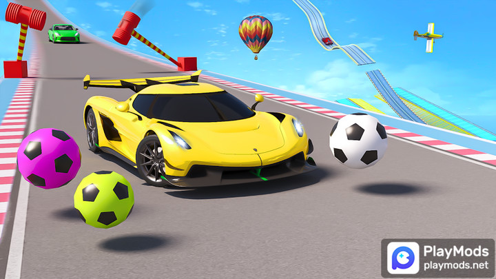 Ramp Car Stunts - Car GamesMod  Apk v9.7(Speed change)