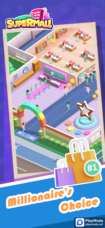 Idle Supermall TycoonMod  Apk v1.1.212844(No Ads)