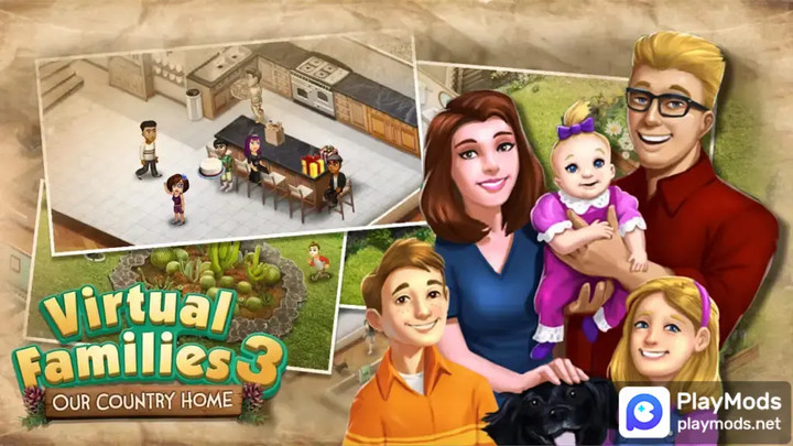 Virtual Families 3Mod  Apk v2.1.21(Mod Menu)