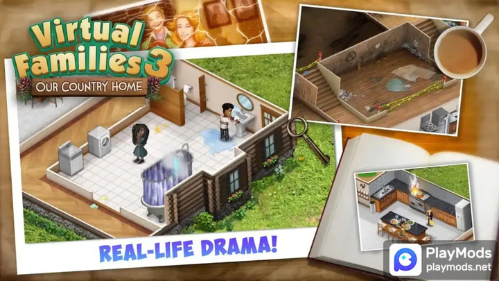 Virtual Families 3Mod  Apk v2.1.21(Mod Menu)