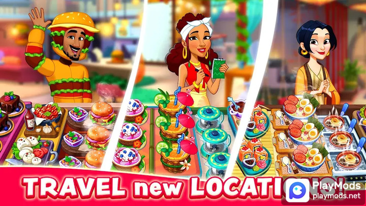 Chef & Friends: Cooking GameMod  Apk v1.4.3(Unlimited Money)