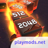 Snake Cubix 2048: Merge ArenaMod  Apk v1.16(Unlimited currencies)