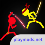 Stick Ninja: Stickman BattleMod  Apk v2.8(No Ads)