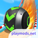 Rolling Ball Sky StuntMod  Apk v1.0.5(Speed change)