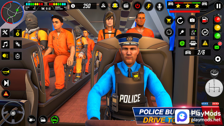 Police Bus Simulator: Bus GameMod  Apk v1.0.17(No Ads)