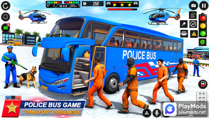 Police Bus Simulator: Bus GameMod  Apk v1.0.17(No Ads)