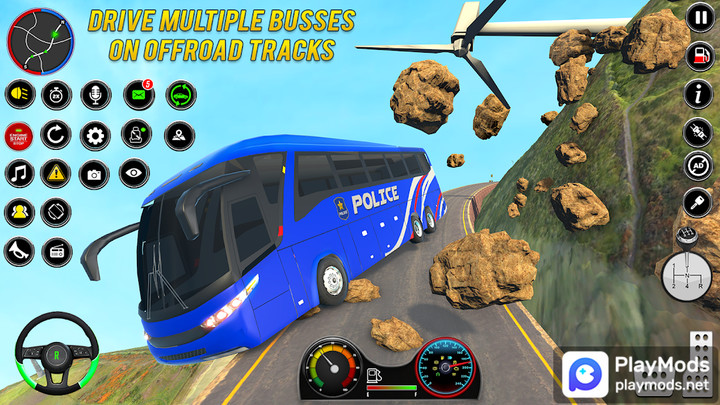 Police Bus Simulator: Bus GameMod  Apk v1.0.17(No Ads)