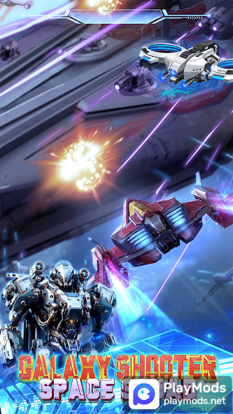 Galaxy Shooter Space SquadMod  Apk v2.5(Unlimited Resources)