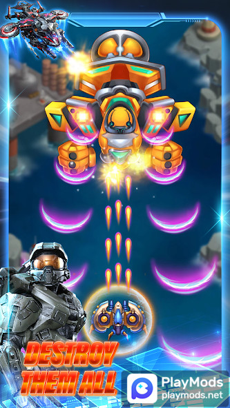 Galaxy Shooter Space SquadMod  Apk v2.5(Unlimited Resources)