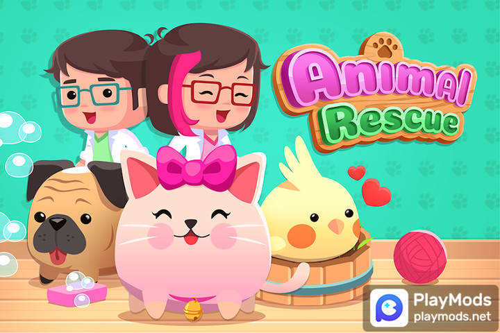 Animal Rescue: Pet Shop StoryMod  Apk v2.2.27(No Ads)