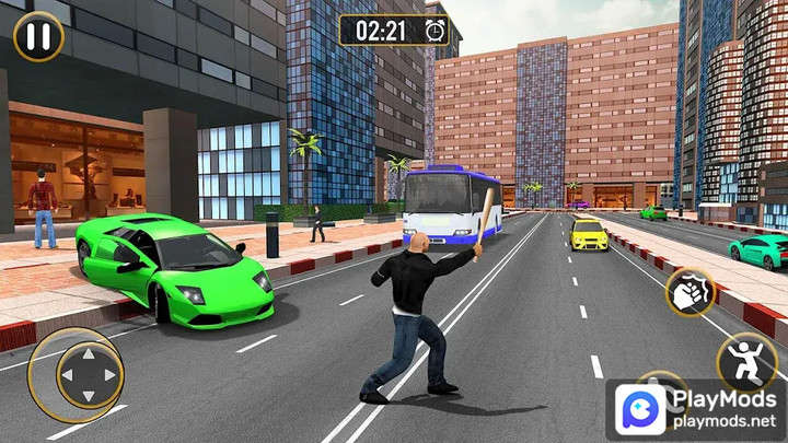 Real Gangster Crime Games 3DMod  Apk v1.0.8(Speed change)