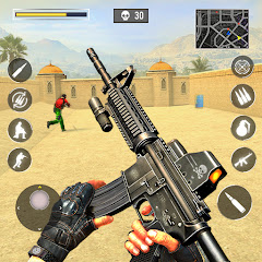 Gun Shooter: Gun Games Offline Mod APK 1.1.0 [God Mode][Weak enemy]