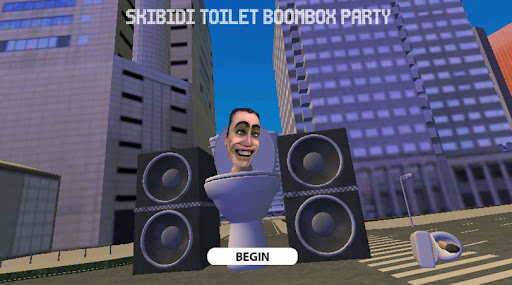 Boombox Skibidi Zombie Party