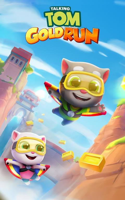 Talking Tom Gold Run 3D Game