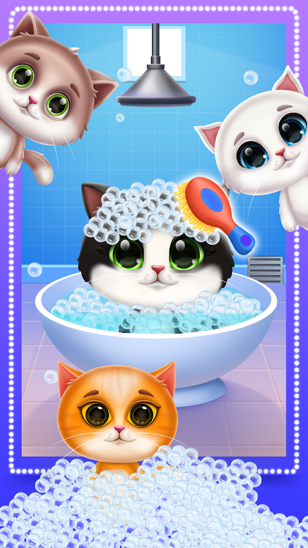 kitty pet daycare game