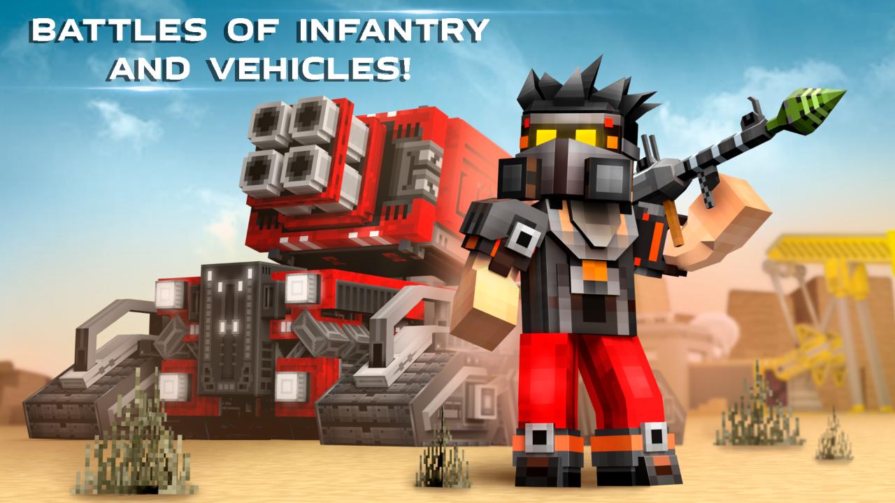 Blocky Cars - Online Shooting Games