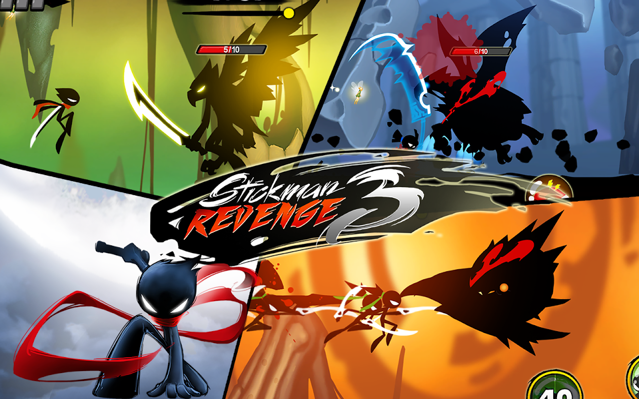 Stickman Revenge 3 - Ninja Warrior - Shadow Fight