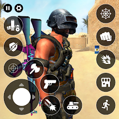 Gun Games 3D Offfline Shooting Mod APK 3.9.2 [Remove ads][God Mode][Weak enemy]