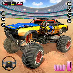 Monster Derby Truck Fighting Mod APK 1.0.1 [Unlimited money]